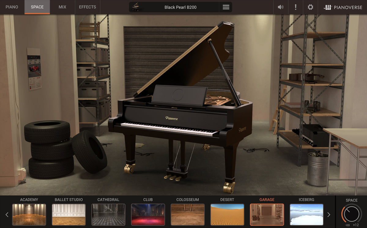 Pianoverse - Black Pearl B200