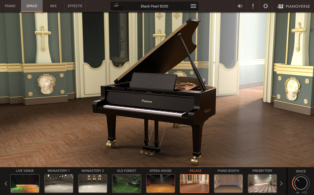 Pianoverse - Black Pearl B200