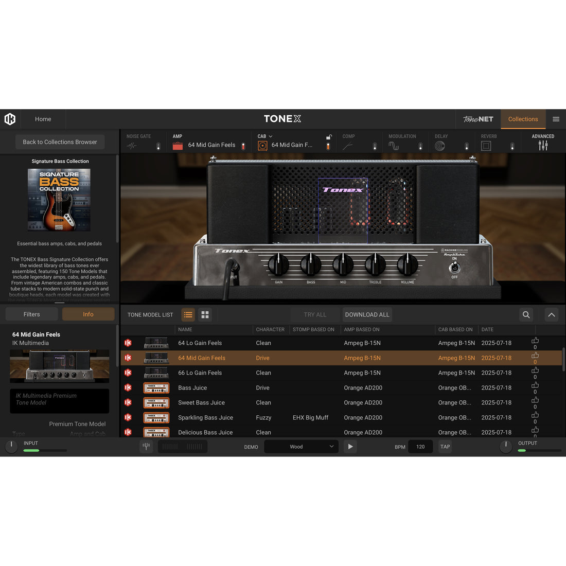 TONEX ONE Bass Edition