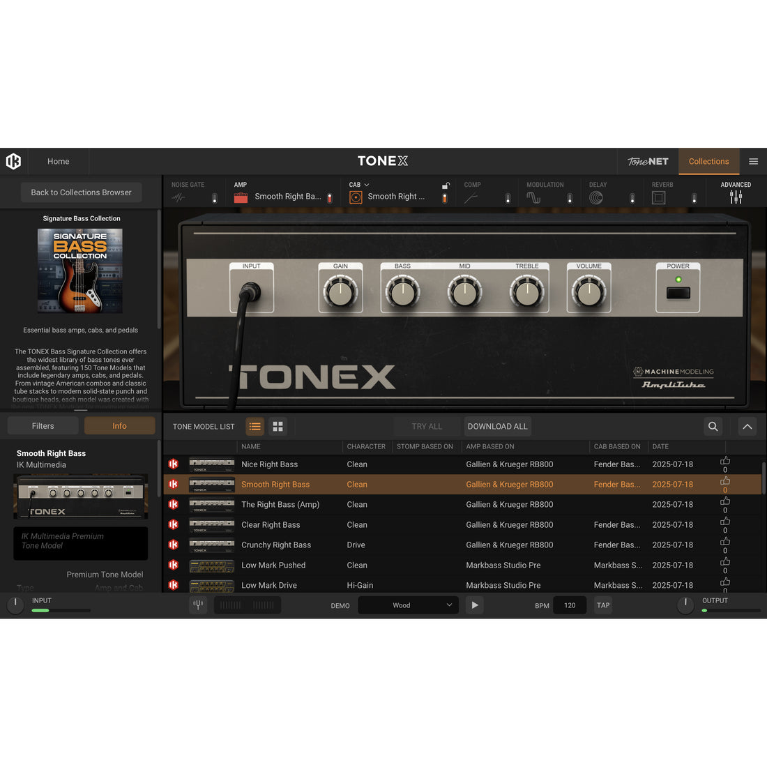 TONEX ONE Bass Edition