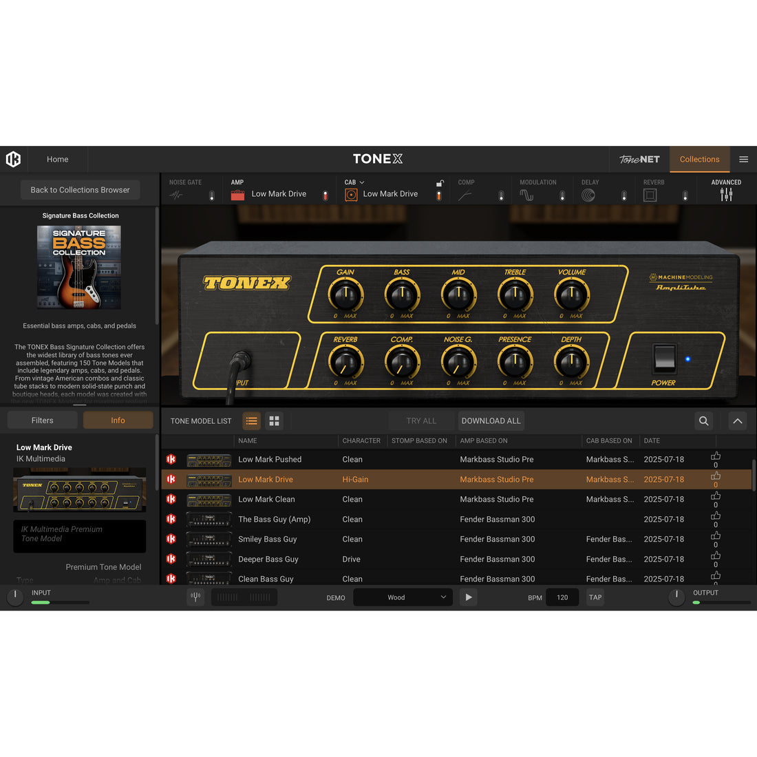 TONEX ONE Bass Edition