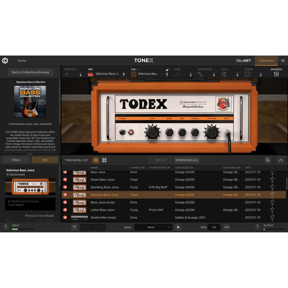 TONEX ONE Bass Edition