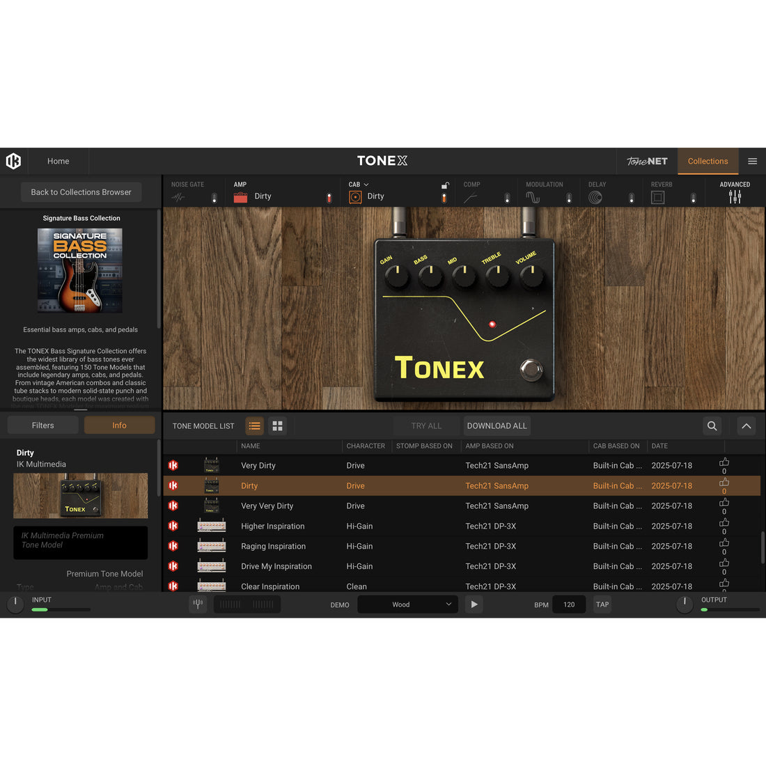 TONEX ONE Bass Edition