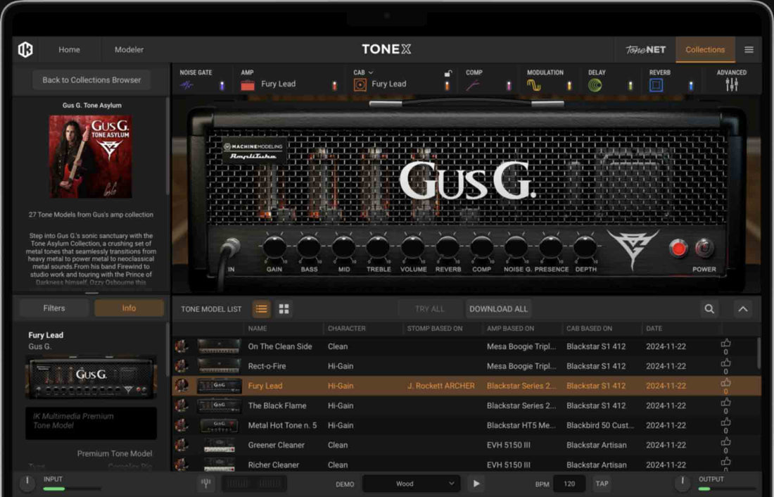 TONEX - Gus G. Tone Asylum
