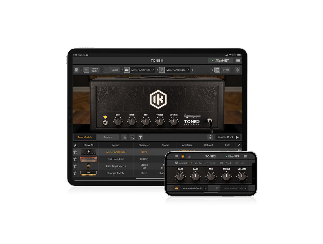 TONEX for iPhone and iPad