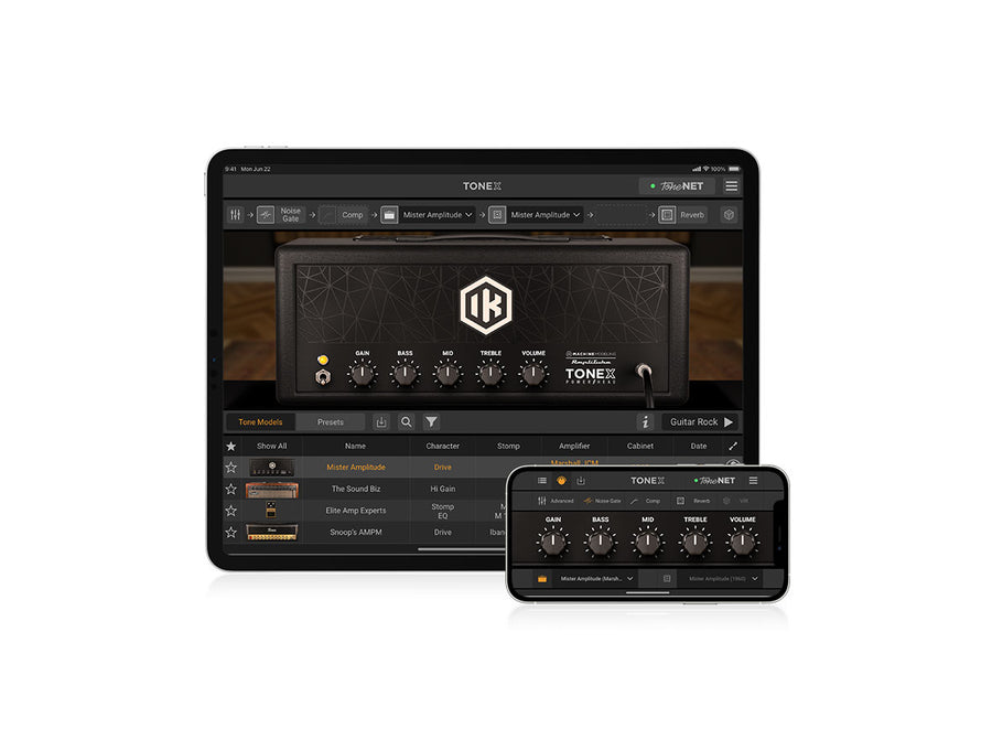 TONEX for iPhone and iPad