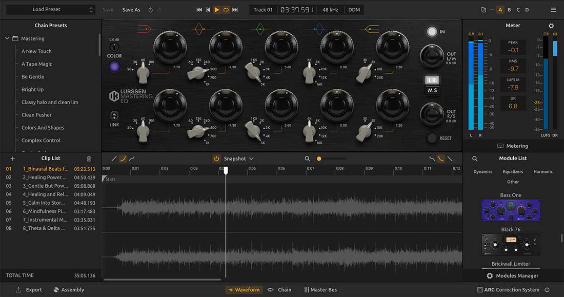 Lurssen Mastering EQ