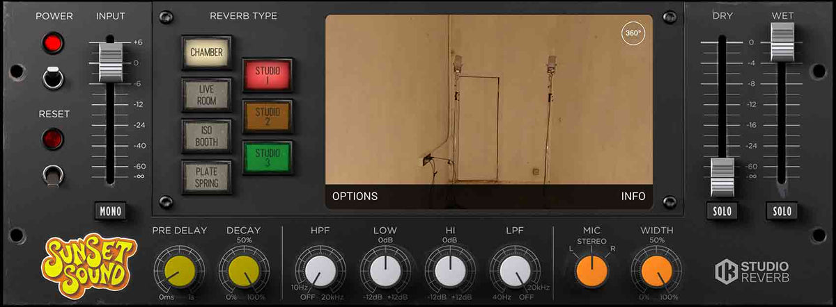 Sunset Sound Studio Reverb