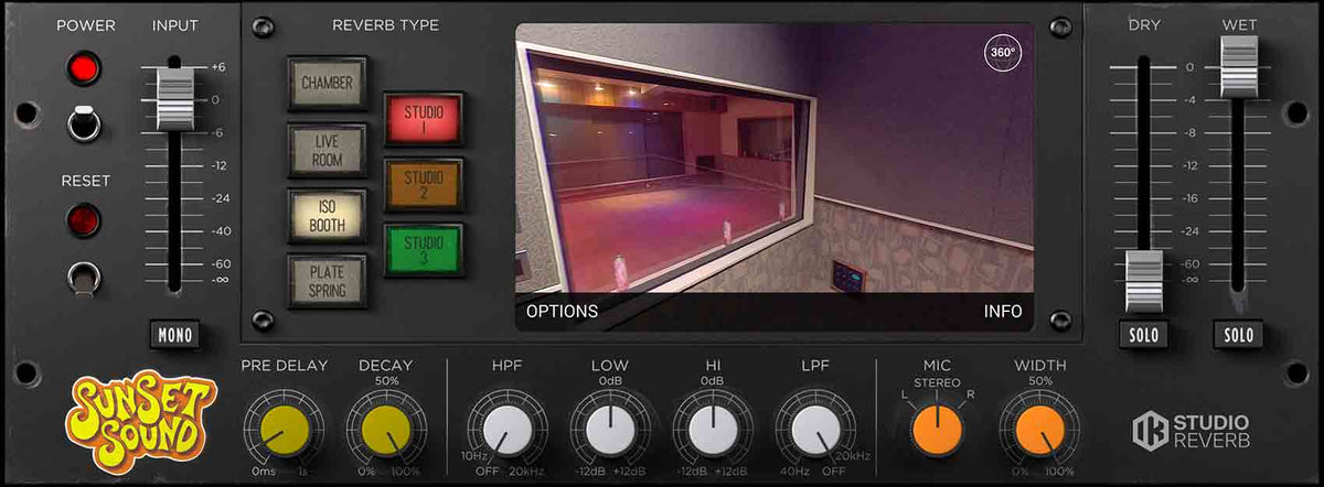 Sunset Sound Studio Reverb