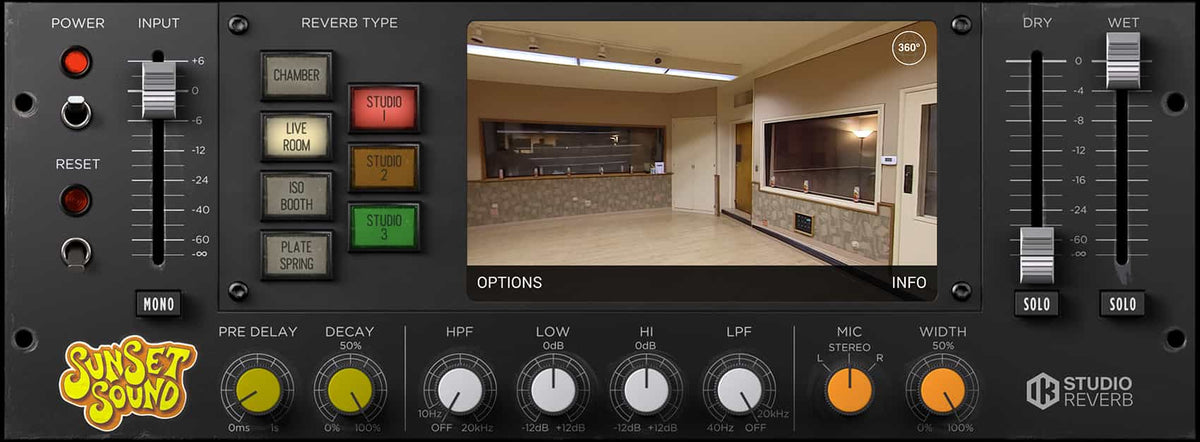 Sunset Sound Studio Reverb