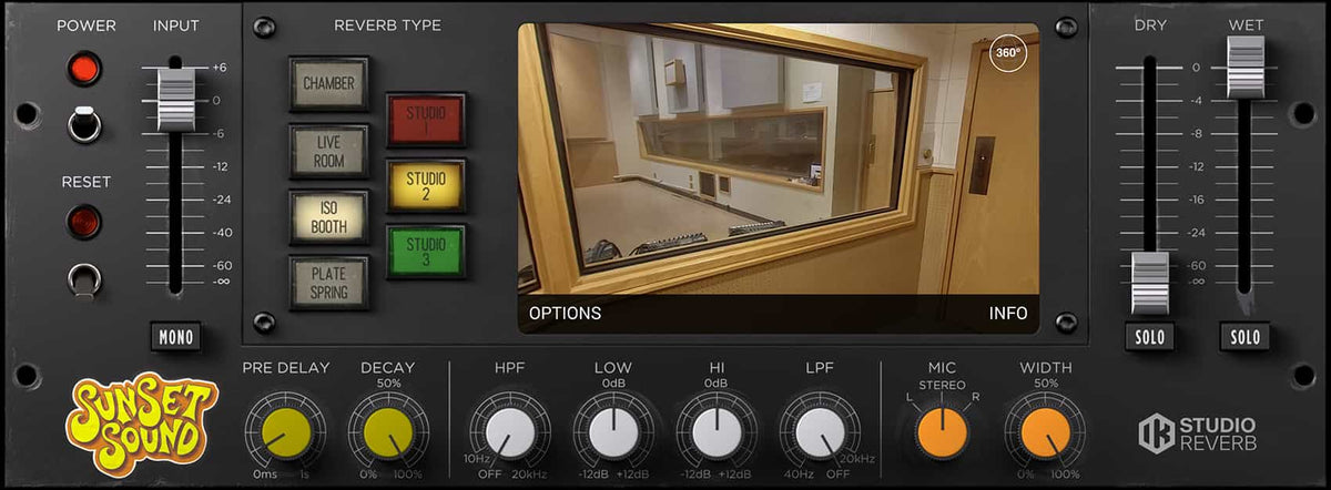 Sunset Sound Studio Reverb