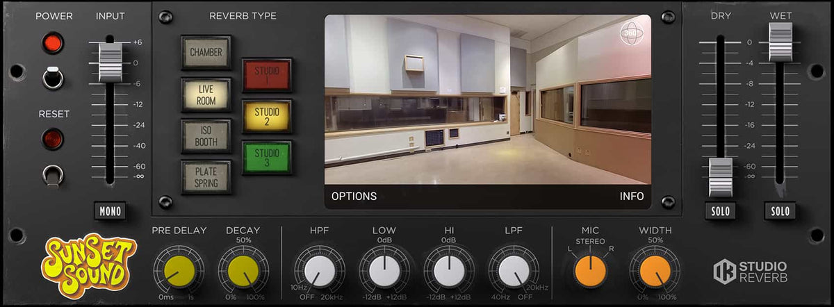 Sunset Sound Studio Reverb