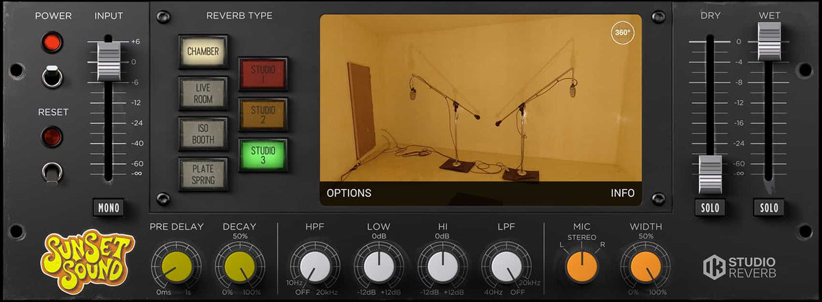 Sunset Sound Studio Reverb