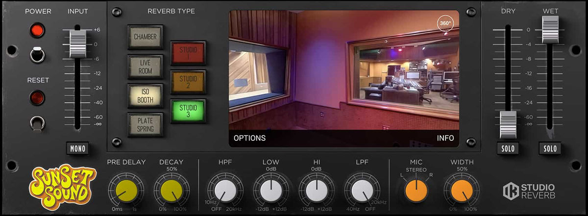 Sunset Sound Studio Reverb
