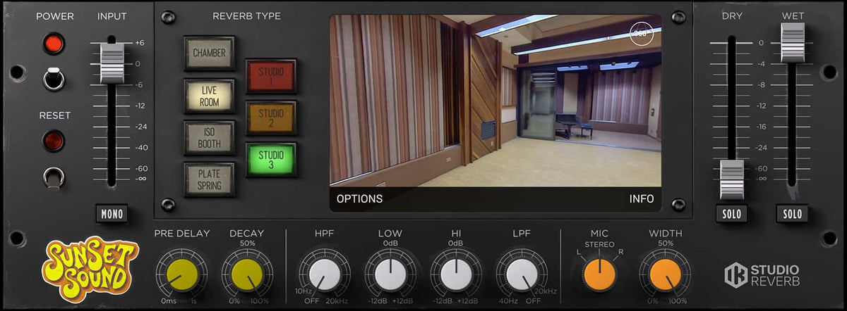 Sunset Sound Studio Reverb
