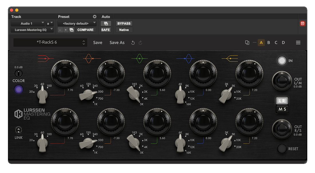 Lurssen Mastering EQ