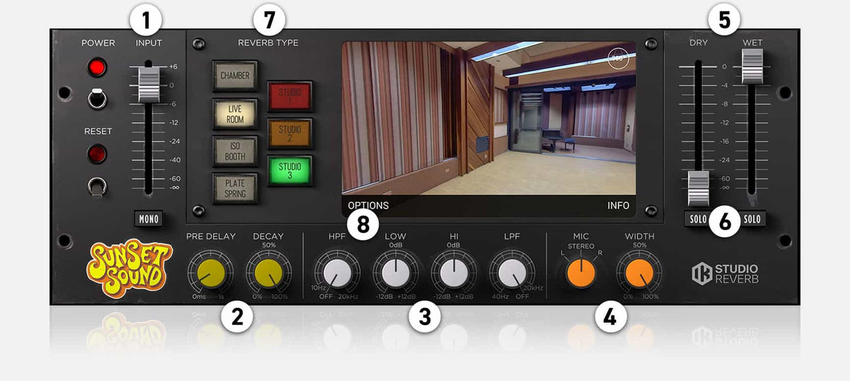 Sunset Sound Studio Reverb