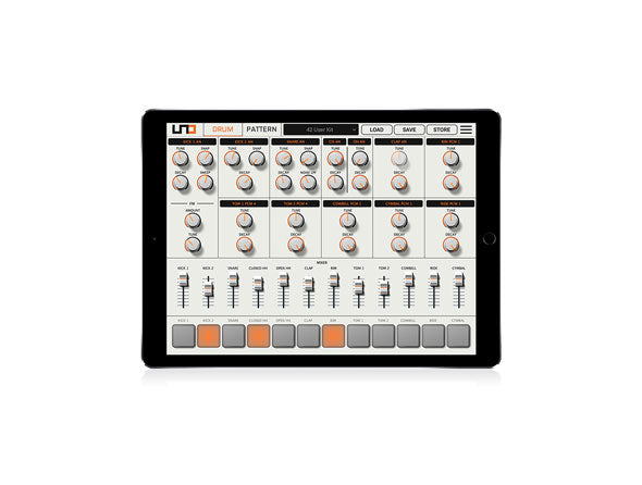UNO Drum Editor for iPad