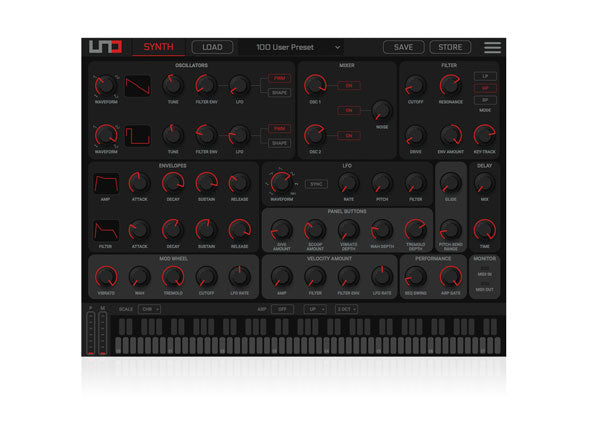 UNO Synth Editor Mac/PC