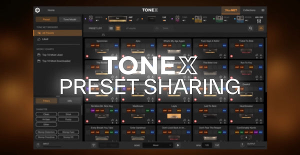 TONEX ToneNET sharing