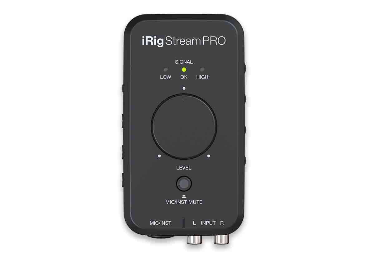 IK Multimedia iRig Stream Pro iOS Audio Interface for iOS, Mac and Select  Android Devices 