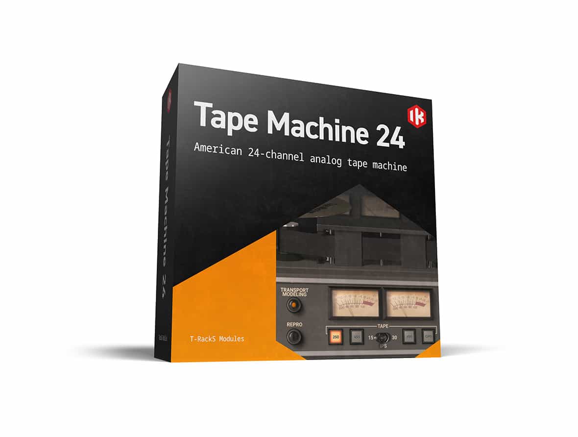 T-RackS Tape Machine 24 by IK Multimedia - Plugin Gratis por