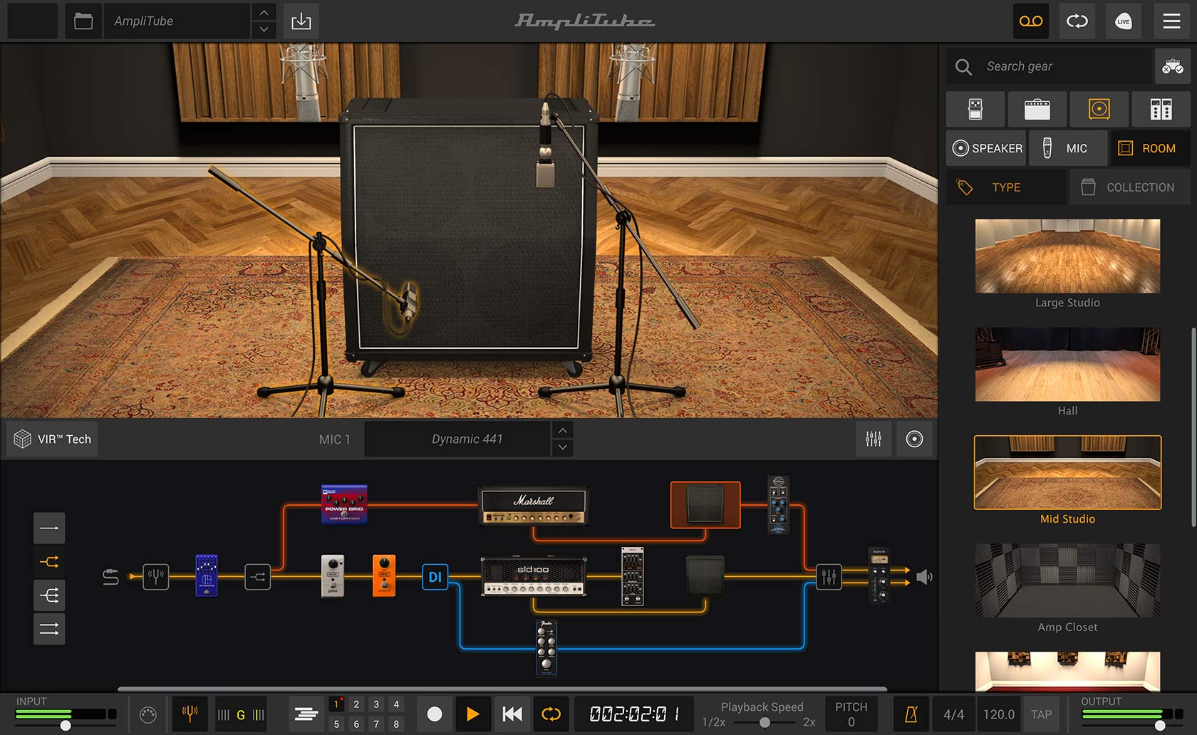 AmpliTube 5.7.1 download the new version for mac