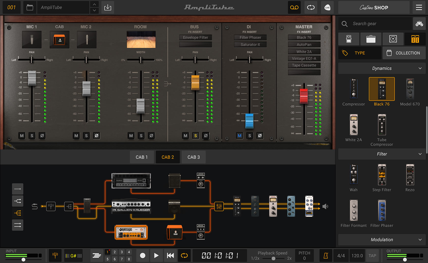 download the new version for ios AmpliTube 5.7.0