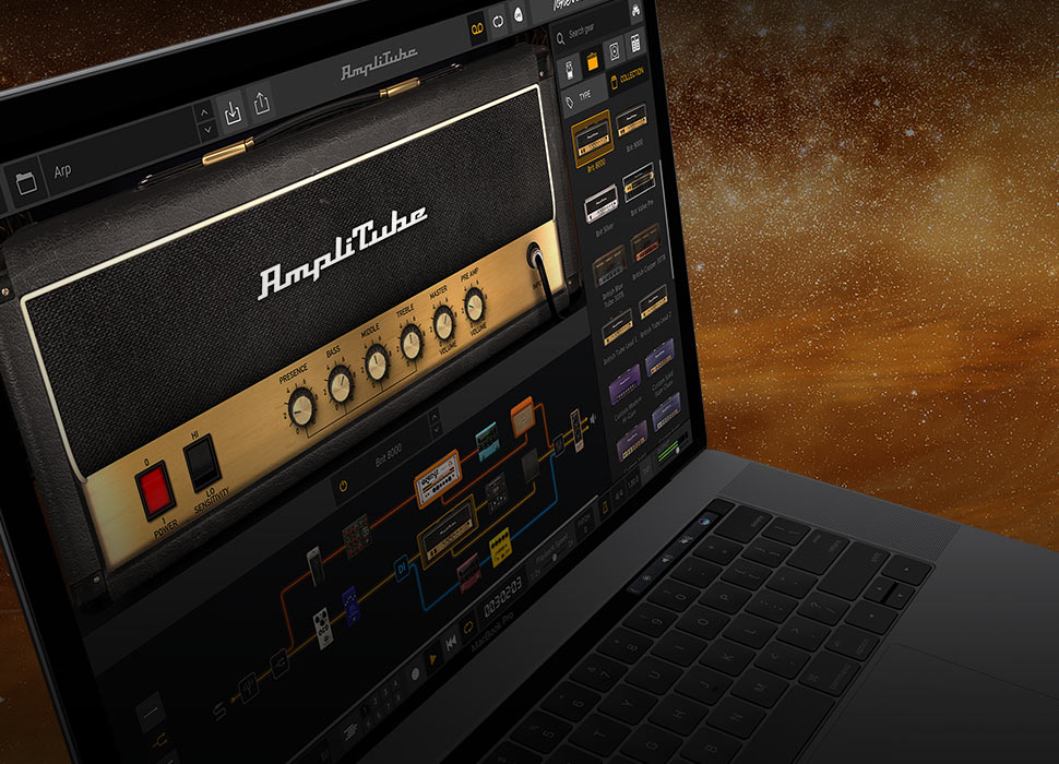 AmpliTube 5 Simulation And Guitar Gear Modeling Software