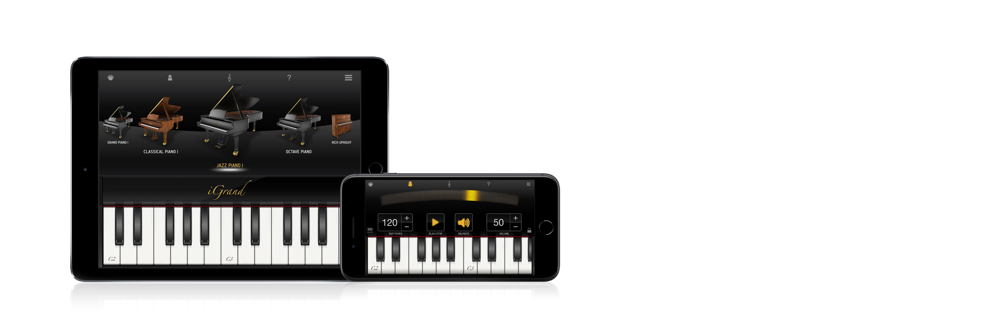 Ik Multimedia Igrand Piano - the concert quality piano app