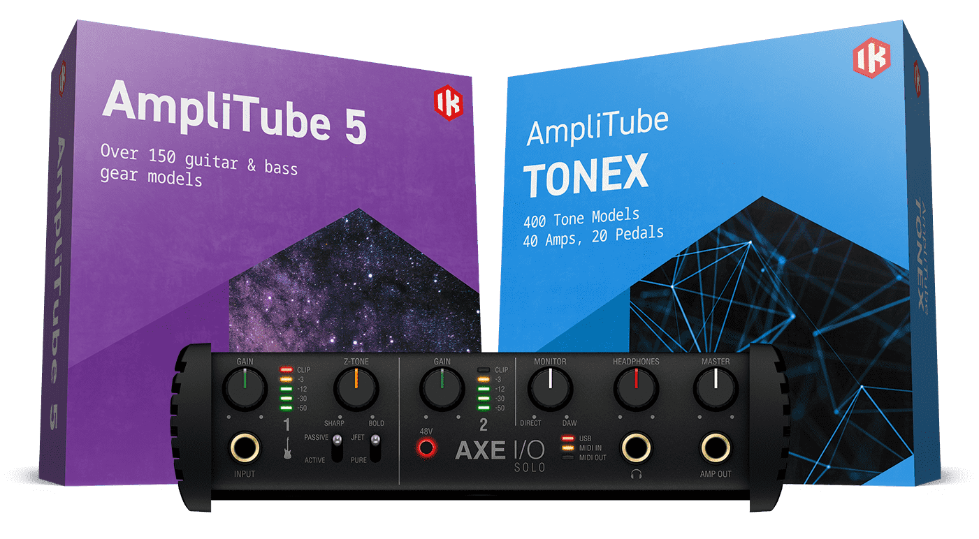 AmpliTube 5 amp simulation and guitar gear modeling software
