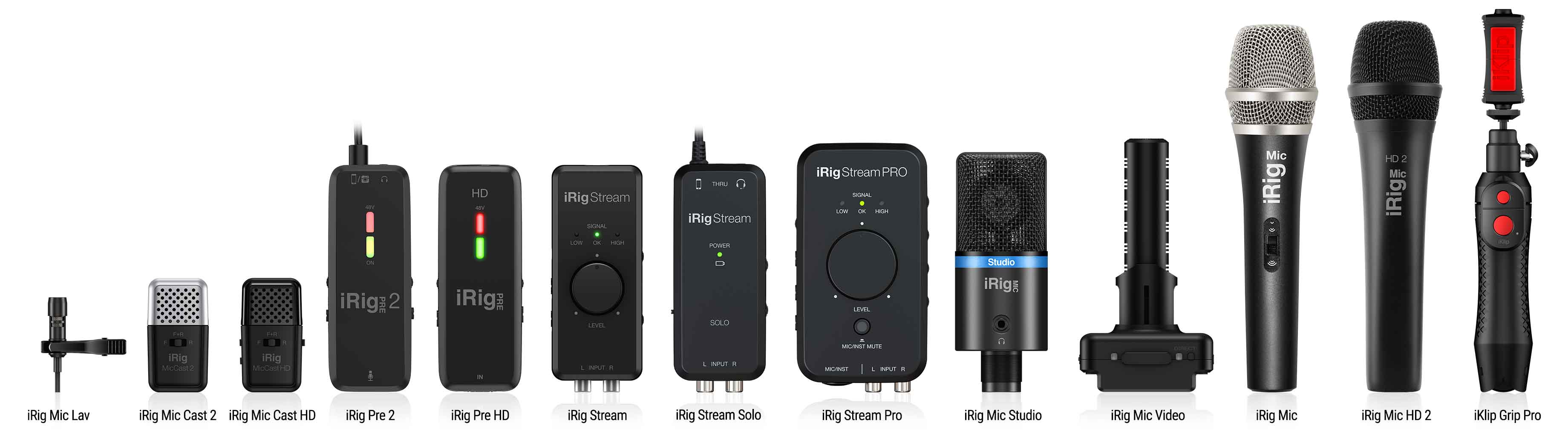 iRig Pre 2 mobile microphone interface for smartphones and DSLR
