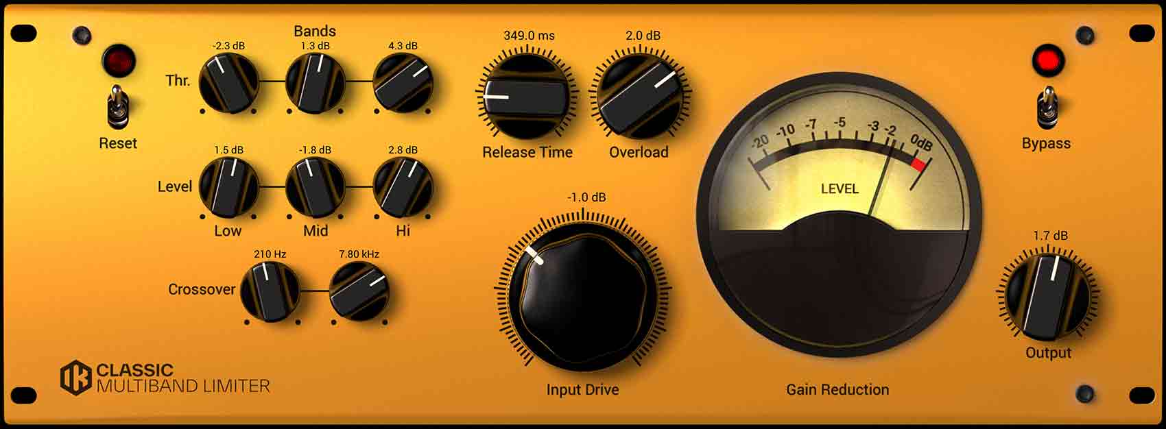 Classic T-RackS Multiband Limiter