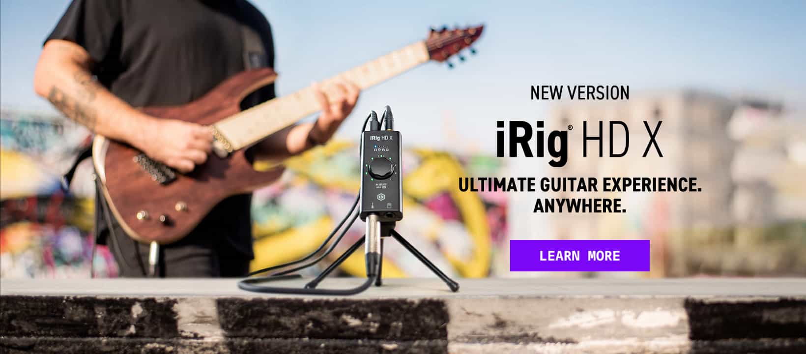 IK Multimedia iRig HD 2 Digital Guitar Interface Black IPIRIGHD2IN