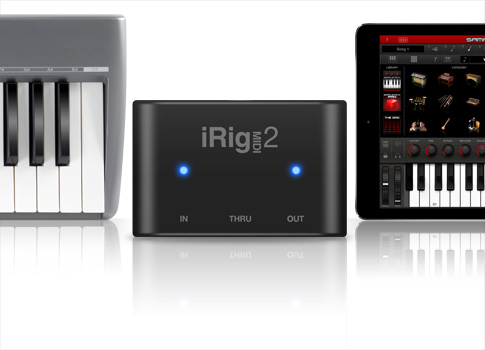 IK Multimedia iRig MIDI 2 Universal MIDI Interface for iPhone, iPad, iPod  Touch, Android and Mac/PC - Showtime Music