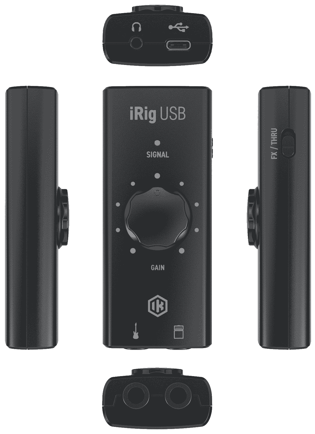 IK Multimedia iRig USB-C Guitar Interface IP-IRIG-USB-IN B&H